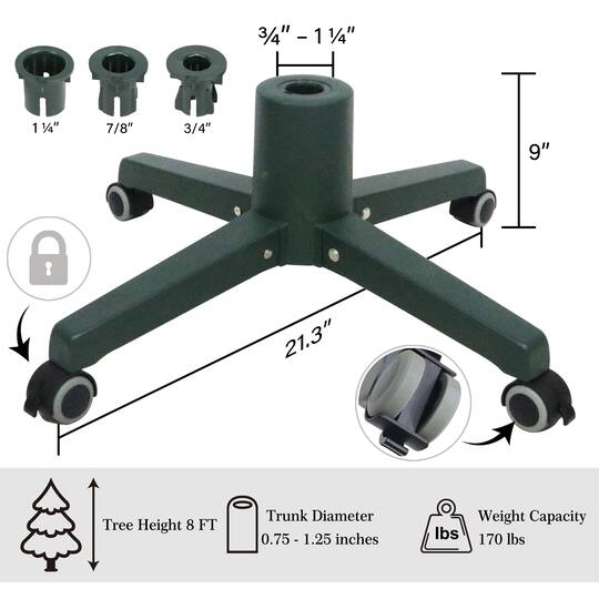 21.25" Lockable Artificial Tree Stand